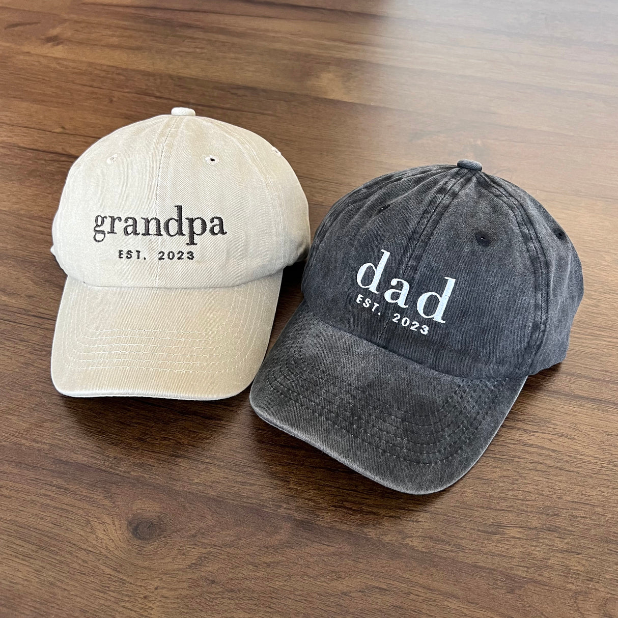 Custom Embroidered Cap for Dad